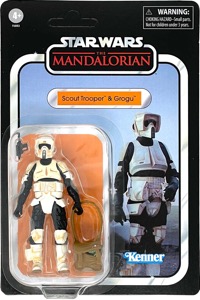 Star Wars The Vintage Collection Scout Trooper & Grogu
