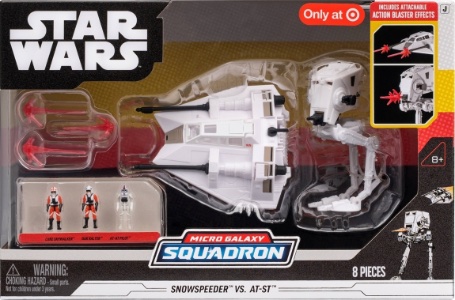 Snowspeeder vs AT-ST