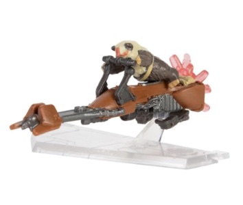 Speeder Bike (Endor - Flaming) with Paploo