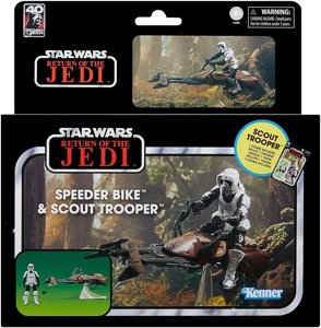 Star Wars The Vintage Collection Speeder Bike & Scout Trooper thumbnail