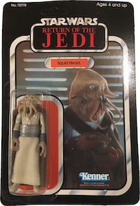 Star Wars Kenner Vintage Collection Squid Head