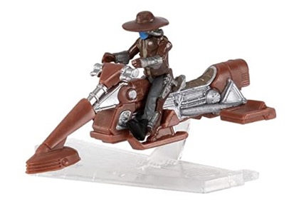 Star Wars Micro Galaxy Squadron Starhawk Speeder with Cad Bane
