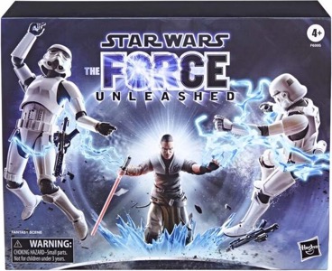Star Wars 6" Black Series Starkiller & Troopers Set (Force Unleashed) thumbnail