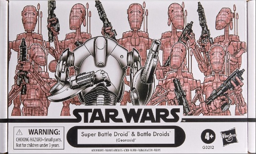 Star Wars The Vintage Collection Super Battle Droid & Battle Droids (Geonosis)