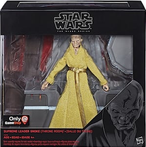 Star Wars 6" Black Series Supreme Leader Snoke & Throne