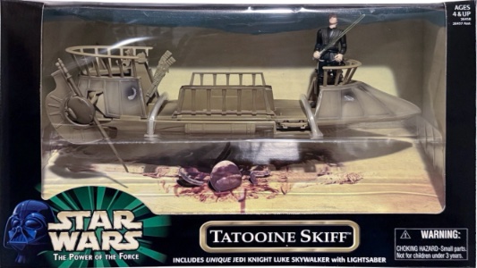 Star Wars Power of the Force Tatooine Skiff