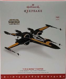 Star Wars Hallmark TFA X-Wing