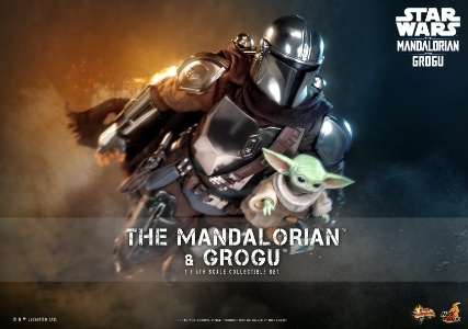 Star Wars Hot Toys Star Wars The Mandalorian and Grogu