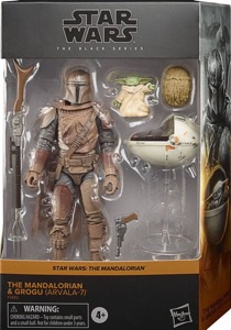 Star Wars 6" Black Series The Mandalorian and Grogu (Arvala-7 - Deluxe)