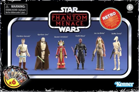 Star Wars Retro Collection The Phantom Menace Multipack