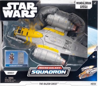 Star Wars Micro Galaxy Squadron The Razor Crest (The Mandalorian and Grogu)