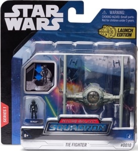 Star Wars Micro Galaxy Squadron Tie Fighter (Black)