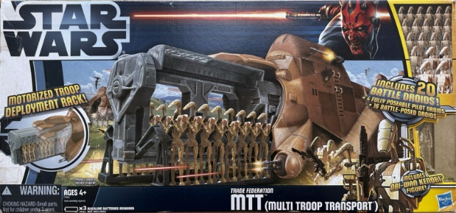 Star Wars The Clone Wars Trade Federation MTT (Multi Troop Transport)