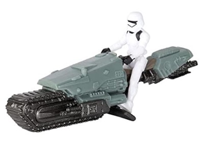 Star Wars Micro Galaxy Squadron Treadspeeder with First Order Stormtrooper