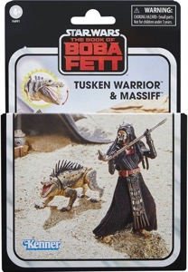 Star Wars The Vintage Collection Tusken Warrior & Massiff thumbnail