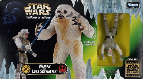 Star Wars Kenner Vintage Collection Wampa and Luke Skywalker