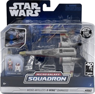 Star Wars Micro Galaxy Squadron X-Wing (Wedge Antilles) - Damaged
