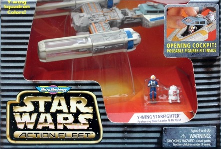 Star Wars Action Fleet Y-Wing Starfighter (Blue Leader)