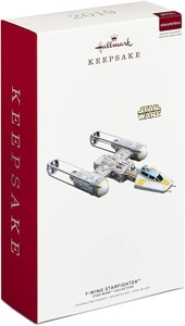 Star Wars Hallmark Y-Wing Starfighter (Storytellers)