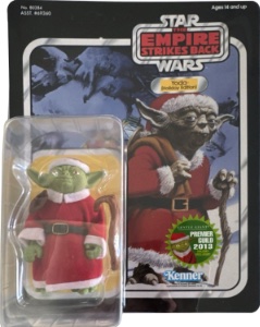 Star Wars Gentle Giant & Diamond Select Yoda (Holiday Edition)