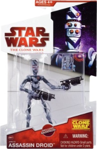 Star Wars The Clone Wars Ziro's Assassin Droid