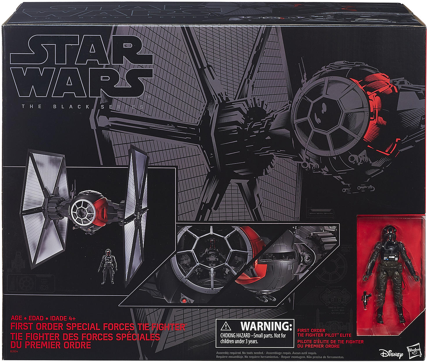 Hasbro First Order Special Forces TIE Fighter Action Figure for sale online 