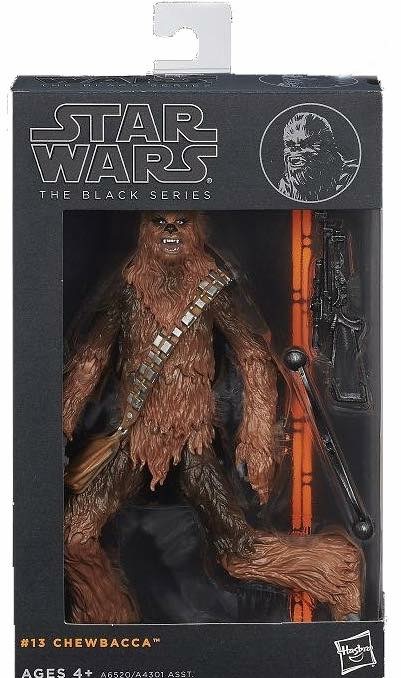 Star Wars Black Series Blue Line Chewbacca #04 Hasbro 2014 6in for sale online 