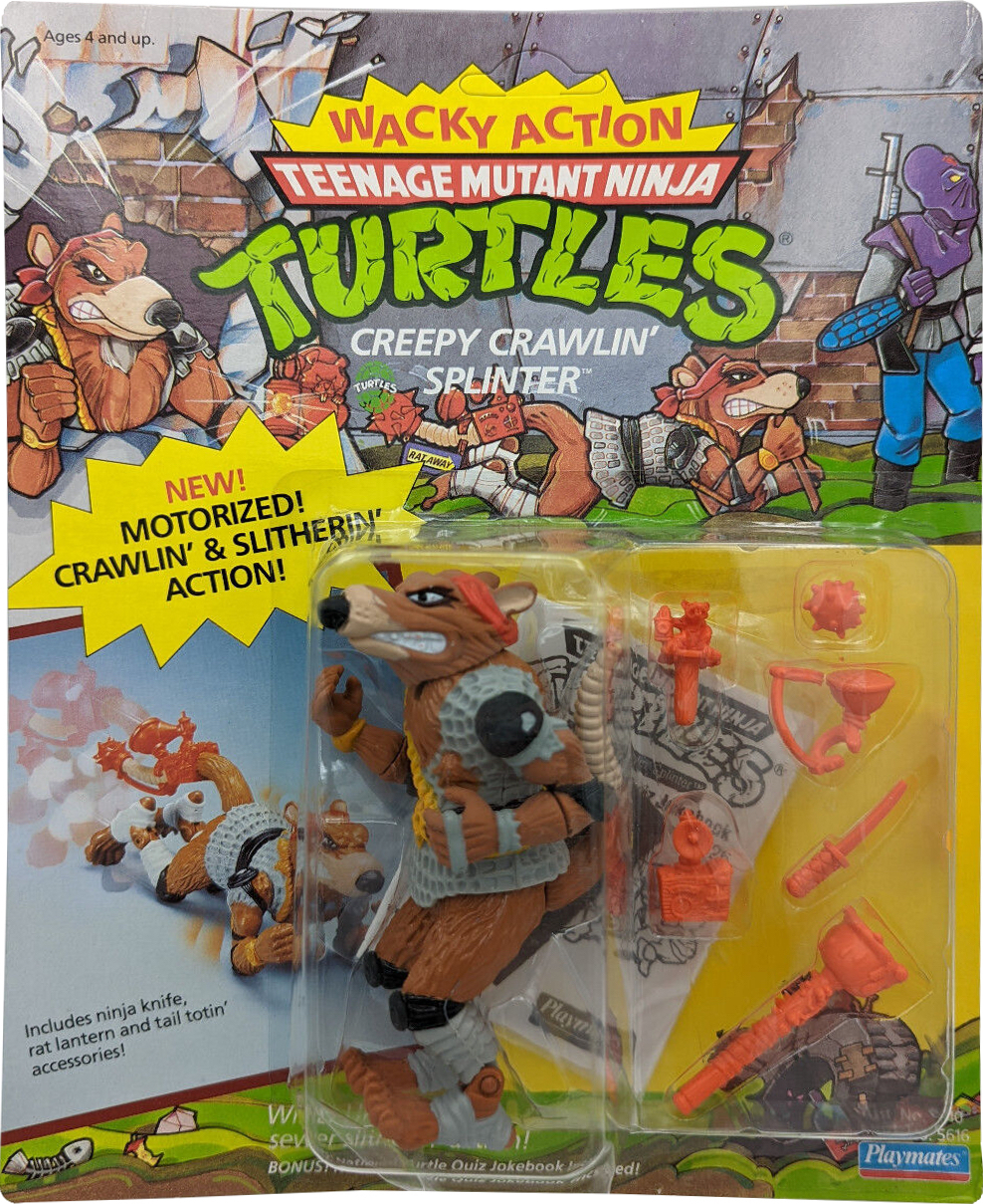 Teenage Mutant Ninja Turtles Playmates Creepy Crawlin