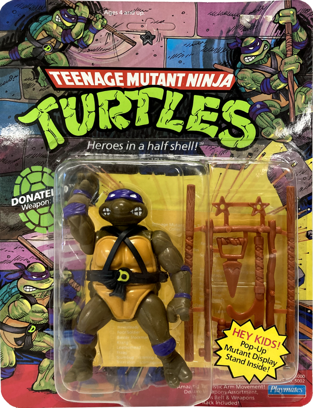 Teenage Mutant Ninja Turtles 4 Donatello Action Figure