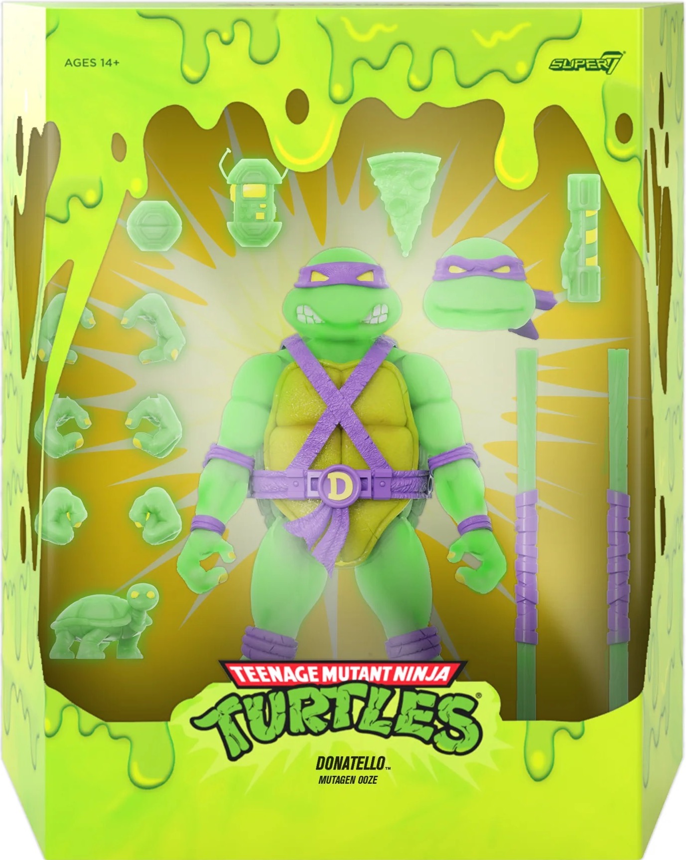 Donatello - Teenage Mutant Ninja Turtles - Turtles in Time - 7 Action Figure - NECA