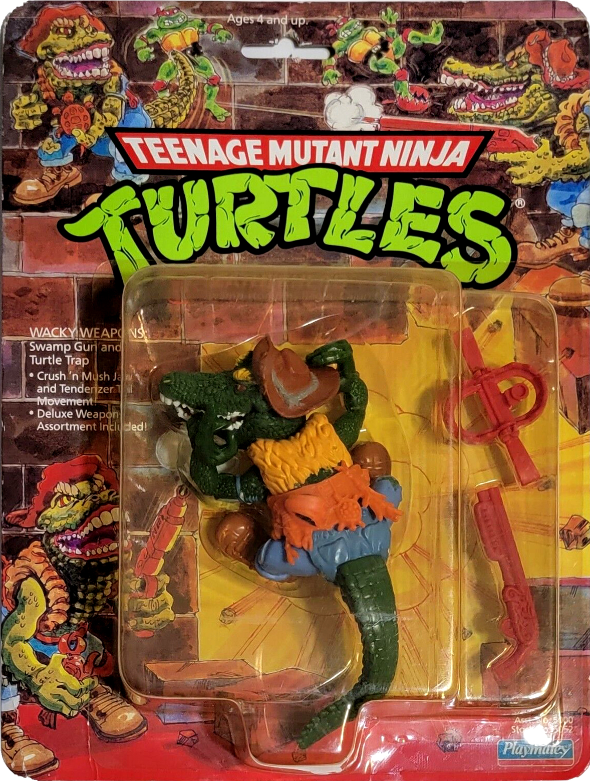 Teenage Mutant Ninja Turtles 1989 the RATKING vintage playmates
