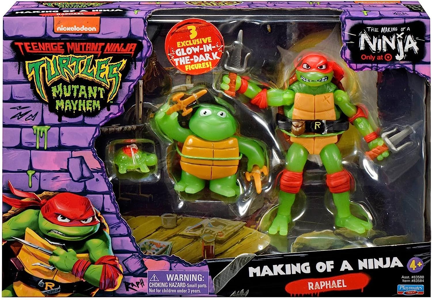 Teenage Mutant Ninja Turtles: Mutant Mayhem 4.5” Leatherhead Basic Action  Figure by Playmates Toys