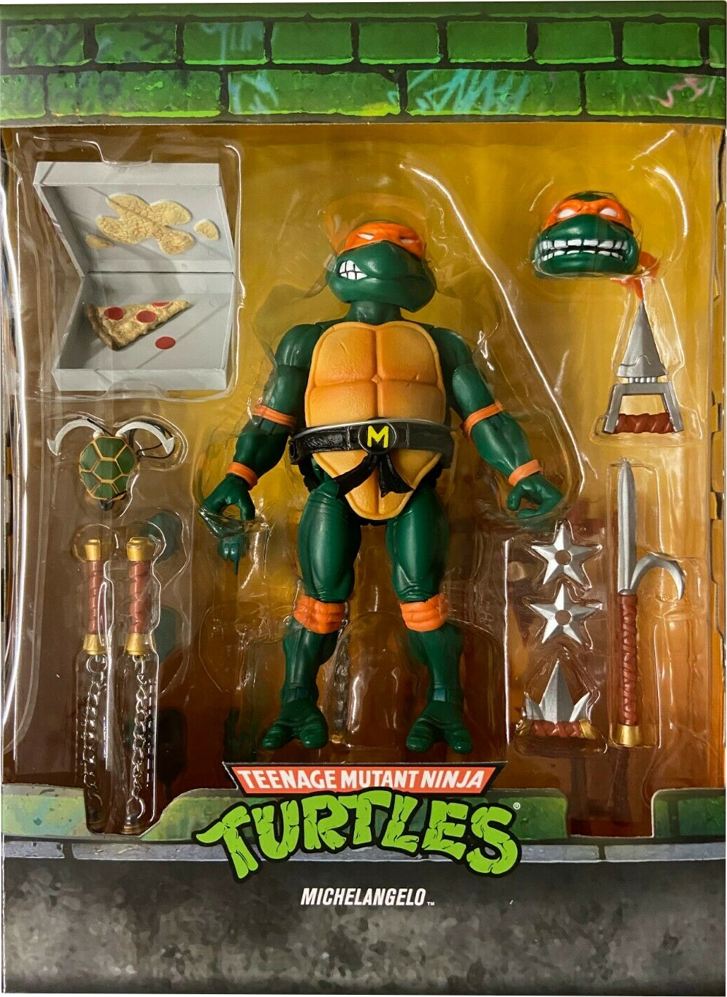 Super7 TMNT Ultimates Donatello Purple Ninja Turtle Figure