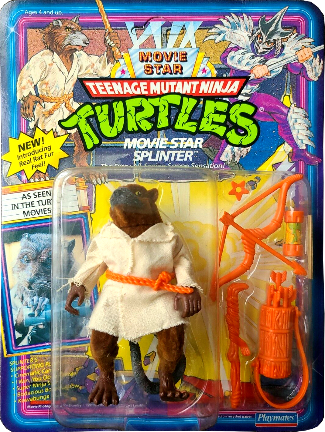 Teenage Mutant Ninja Turtles Playmates Movie Star