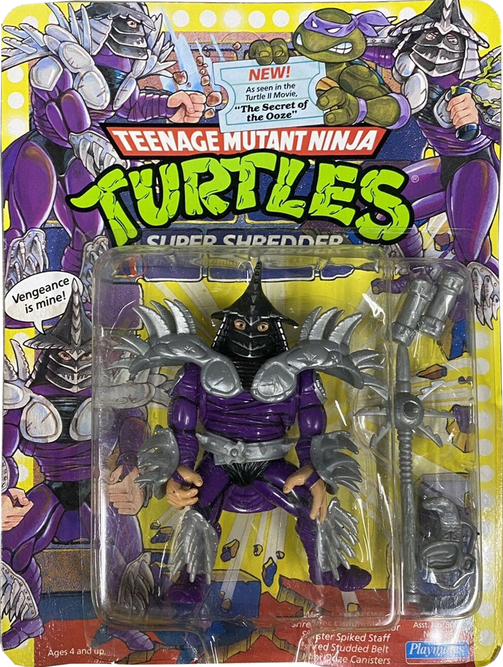 Teenage Mutant Ninja Turtles Playmates Shredder