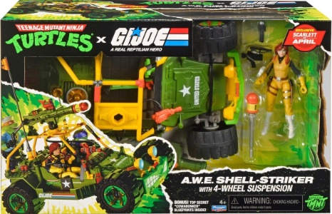 Teenage Mutant Ninja Turtles Playmates A.W.E Shell-Striker