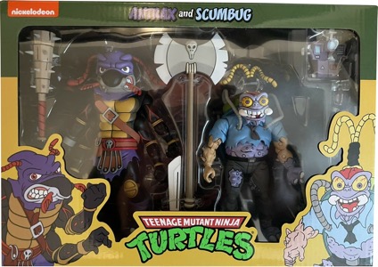 Teenage Mutant Ninja Turtles NECA Antrax and Scumbug (Cartoon)