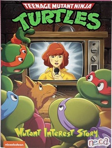 Teenage Mutant Ninja Turtles NECA April O'Neil (Mutant Interest Story - Cartoon)