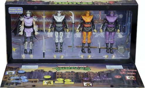 Teenage Mutant Ninja Turtles NECA Arcade Box Set - Foot Clan