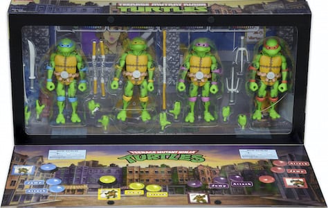 Teenage Mutant Ninja Turtles NECA Arcade Box Set - Turtles