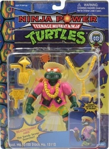 Teenage Mutant Ninja Turtles Playmates Beach Combin' Mike