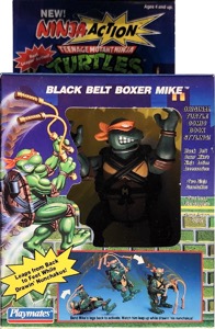 Teenage Mutant Ninja Turtles Playmates Black Belt Boxer Mike