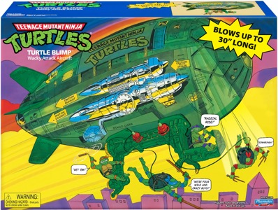 Teenage Mutant Ninja Turtles Playmates Blimp