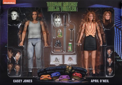 Teenage Mutant Ninja Turtles NECA Casey Jones and April O’Neil (90s Movie)