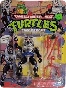 Teenage Mutant Ninja Turtles Playmates Chrome Dome