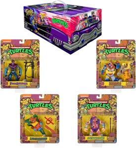 Teenage Mutant Ninja Turtles Playmates Classic Cohort Collection - 4 Pack