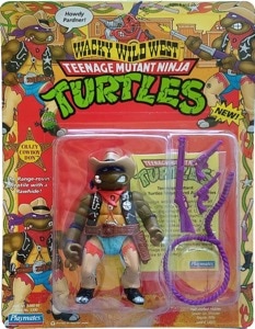 Teenage Mutant Ninja Turtles Playmates Crazy Cowboy Don