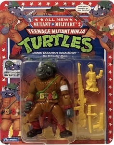 Teenage Mutant Ninja Turtles Playmates Dimwit Doughboy Rocksteady