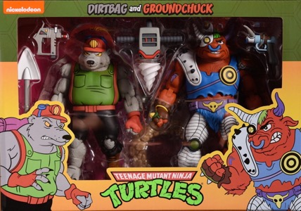 Teenage Mutant Ninja Turtles NECA Dirtbag and Groundchuck (Cartoon)