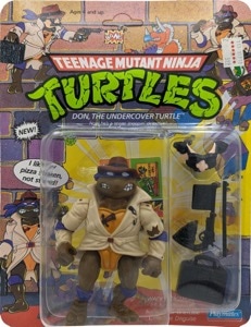 Teenage Mutant Ninja Turtles Playmates Don the Undercover Turtle